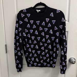 Kenzo‎ Bermuda Triangle Long Sleeve Crewneck Sweatshirt Size XS